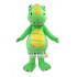 Green Dinosaur Mascot Costume