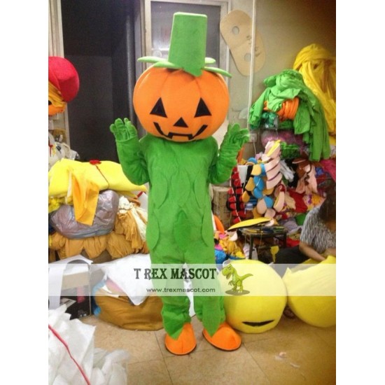 Halloween Pumpkin Mascot Costume for Adult