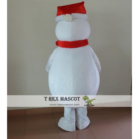 Snowman Mascot Costume for Adult Snowman Mascot Costume for Adult