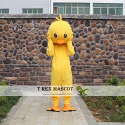 Yellow Duck Mascot Costume for Adult