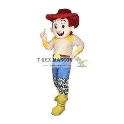 Adult Characteristic Cosplay Cowboy Mascot Costume