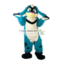 Vest Easter Bunny Cartoon Mascot Costume Rabbit Fursuit