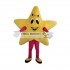 Adult Yellow Five-pointed Star Mascot Costume
