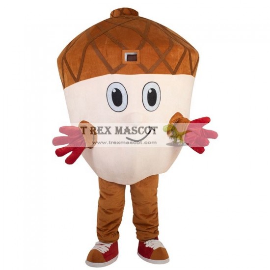 Acorn Hazelnut Filbert Mascot Costumes Acorn Hazelnut Filbert Mascot Costumes
