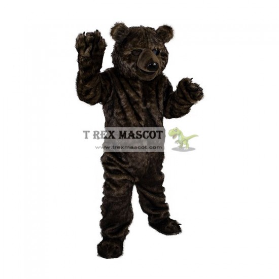 Long Hair Black Bear Mascot Costumes Long Hair Black Bear Mascot Costumes