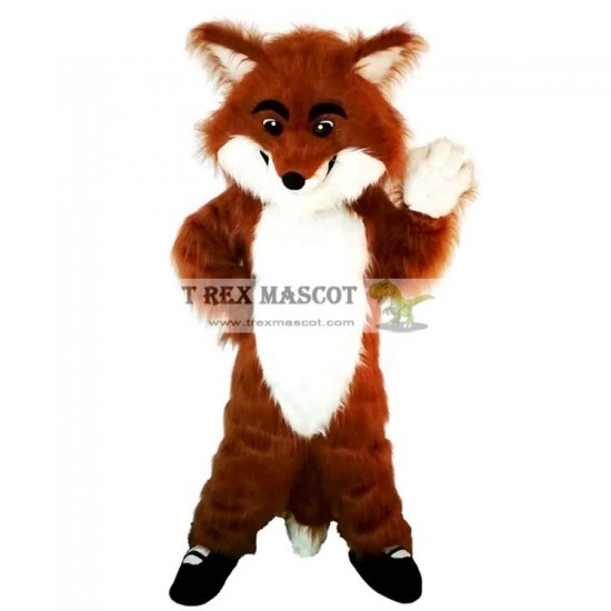 Long Fur Fox Fursuit Mascot Costumes