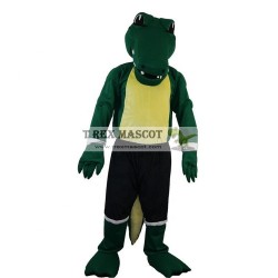 Green Crocodile Mascot Costumes for Adults