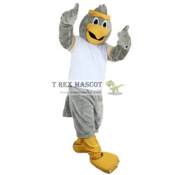 Grey Eagle Mascot Costumes for Party