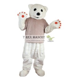 White Bear Mascot Costumes for Party