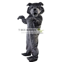 Grey Shar Pei Bulldog Dog Mascot Costumes