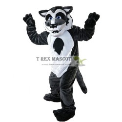 Grey Forest Wolf Mascot Costumes