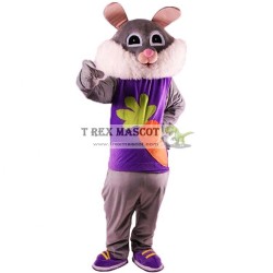 Purple Rabbit Bunny Mascot Costumes