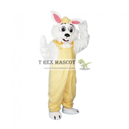 Yellow Rabbit Bunny Hare Mascot Costumes