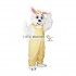 Yellow Rabbit Bunny Hare Mascot Costumes