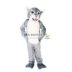 Grey Leopard Panther Cat Lynx Mascot Costumes for Holiday