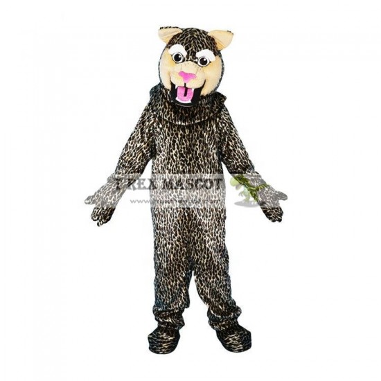Leopard Furry Panther Mascot Costumes Leopard Furry Panther Mascot Costumes