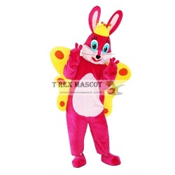 Butterfly Rabbit Bunny Mascot Costumes for Adults