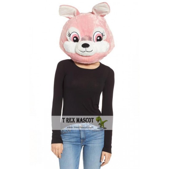 Bunny Plush Helmet Mascot Head Bunny Plush Helmet Mascot Head