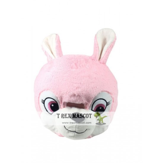 Bunny Plush Helmet Mascot Head Bunny Plush Helmet Mascot Head