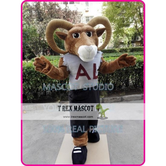Bighorn Ram Mascot Costume Long Horn Goat Bighorn Ram Mascot Costume Long Horn Goat