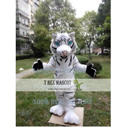 White Tiger Mascot Costume Cat