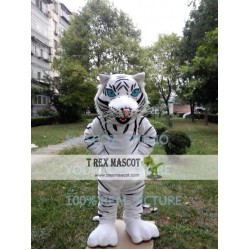 White Tiger Mascot Costume Cat