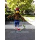 Brown Eagle Mascot Costume Brown Eagle Mascot Costume
