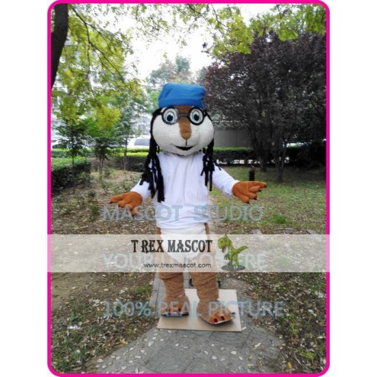Chipmunks Mascot Costume Chipmunks Mascot Costume