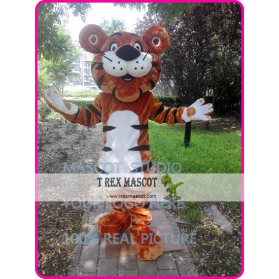 Cartoon Tiger Mascot Costume Cat Cartoon Tiger Mascot Costume Cat
