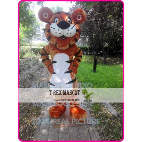 Cartoon Tiger Mascot Costume Cat Cartoon Tiger Mascot Costume Cat