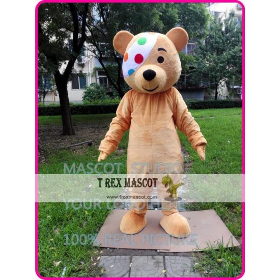 One Eye Bear Mascot Costume One Eye Bear Mascot Costume