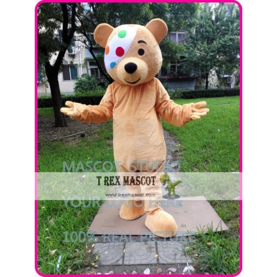 One Eye Bear Mascot Costume One Eye Bear Mascot Costume