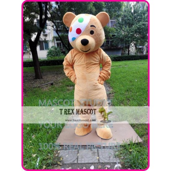 One Eye Bear Mascot Costume One Eye Bear Mascot Costume