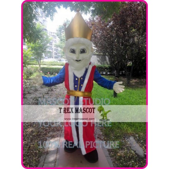 King Mascot Costume Pope