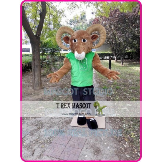 Bighorn Mascot Ram Goat Costume Bighorn Mascot Ram Goat Costume