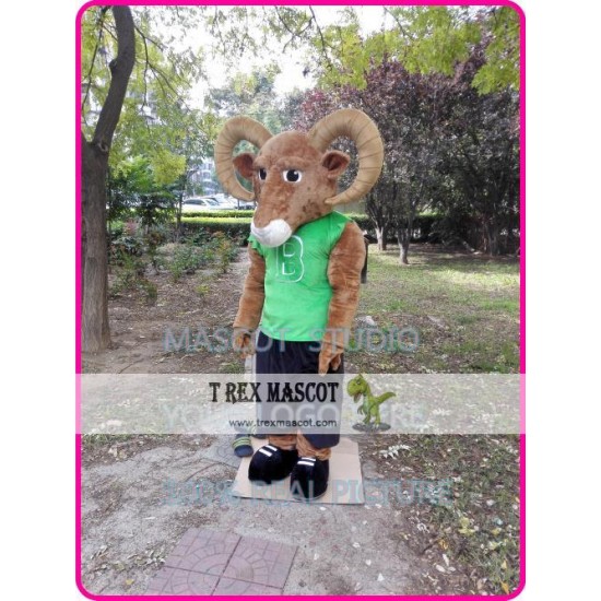Bighorn Mascot Ram Goat Costume Bighorn Mascot Ram Goat Costume