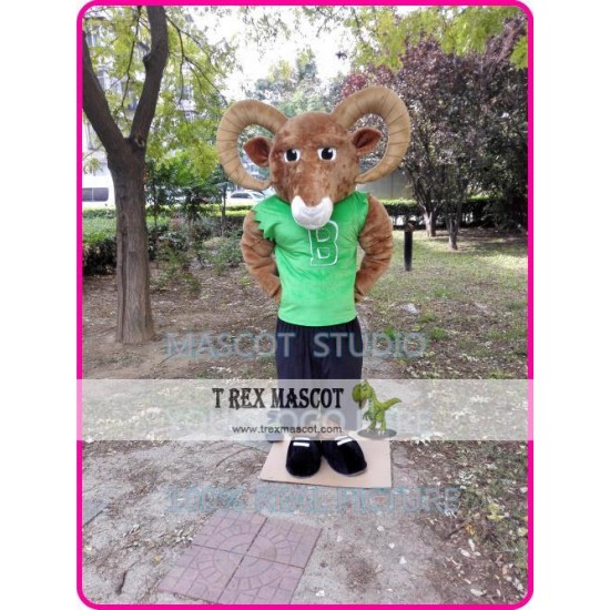 Bighorn Mascot Ram Goat Costume Bighorn Mascot Ram Goat Costume