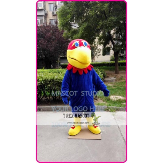 Mascot Blue Hawk Mascot Costuem Eagle Falcon Mascot Blue Hawk Mascot Costuem Eagle Falcon