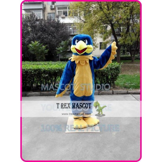 Blue Falcon Mascot Costume Eagle / Hawk Costume Blue Falcon Mascot Costume Eagle / Hawk Costume