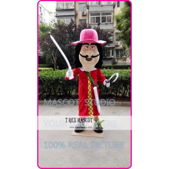 Mascot Captain Pirate Mascot Costume Mascot Captain Pirate Mascot Costume