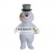 Frosty Snowman Mascot Costume Walking Adult Cartoon Frosty Snowman Mascot Costume Walking Adult Cartoon