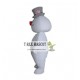 Frosty Snowman Mascot Costume Walking Adult Cartoon Frosty Snowman Mascot Costume Walking Adult Cartoon