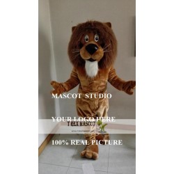 Lion Mascot Simba Leo Costume Cartoon