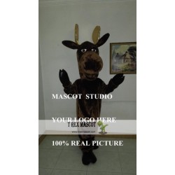 Christmas Reindeer Moose Deer Mascot Costume