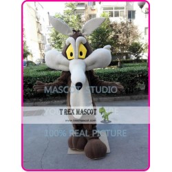 Wile E. Coyote Mascot Cartoon Costume