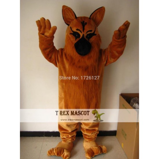 Mascot German Shepard Dog Mascot Costume Mascot German Shepard Dog Mascot Costume