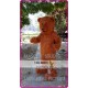 Mascot Brown Grizzy Plush Bear Mascot Costume Mascot Brown Grizzy Plush Bear Mascot Costume