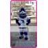 Mascot Blue Plush Eagle Falcon Hawk Mascot Costume