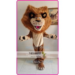 Cartoon Lion Mascot Alex Costume