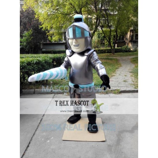 Knight Mascot Lanceer Trojan Costume Cartoon Knight Mascot Lanceer Trojan Costume Cartoon